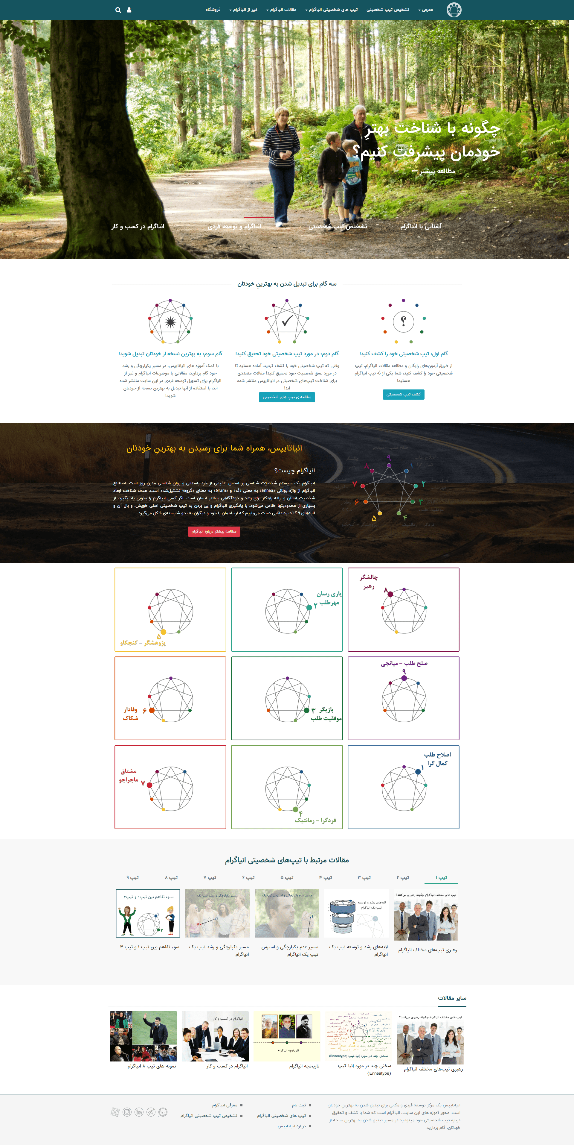 طراحی سایت انیاتایپس